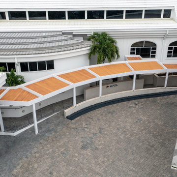 Commercial: Architectural Porte-Cochère Walkway - Admiral’s Cove Clubhouse
