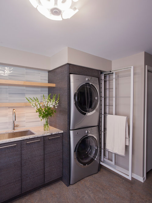 Fotos de lavaderos | Diseños de lavaderos modernos con encimera de granito