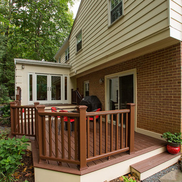 Retired Couple in Annandale VA Wanted To Enjoy Outdoors by Expanding First Level