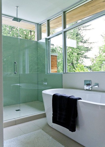 Contemporary Bathroom by Werner Construction Ltd.