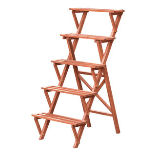 5-Tier Plant Stand - Transitional - Planter Hardware And Accessories - by  Leisure Season Ltd. | Houzz