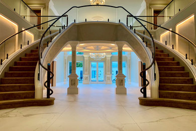 Design ideas for a staircase in Cheshire.