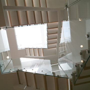 Open Riser Stairs