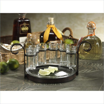 Fiesta Tequila Shot Glasses, 7-Piece Set
