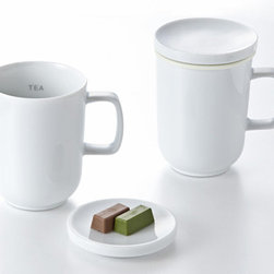 TEA MUG WITH A STRAINER - マグカップ