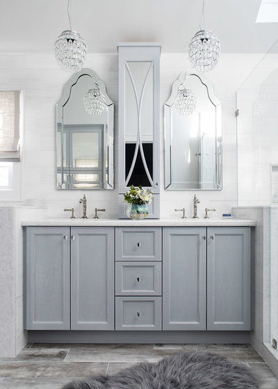 Traditional Bathroom by k+co LIVING - Interiors by Karen B Wolf