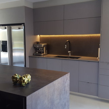 Modern Industrial Kitchen.  Contemporary Kitchen.