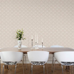 Century Classic - Fanciful Trellis Wallpaper G580301 - Wallpaper