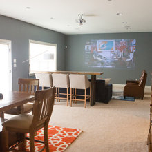 Basement TV Room