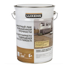 Лак паркетный водный Luxens, полуматовый