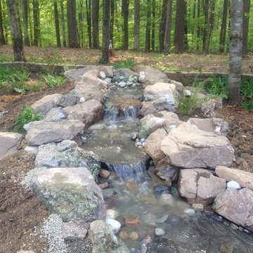 Water Feature: Recirculating Stream/Waterfall