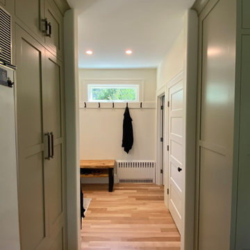 Newton Kitchen, Rear entry & Basement Stair Project