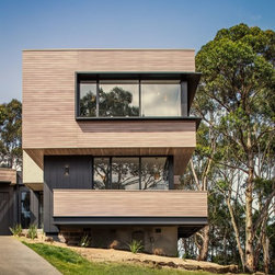 Lorne, Victoria | DecoClad &lsquo;V-Groove&rsquo; in DecoWood &lsquo;Weathered Timber&rsquo; - Wall Cladding & Stone Veneer