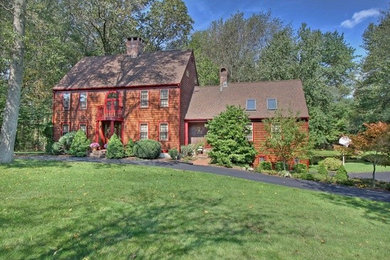 This is an example of a traditional landscaping in New York.