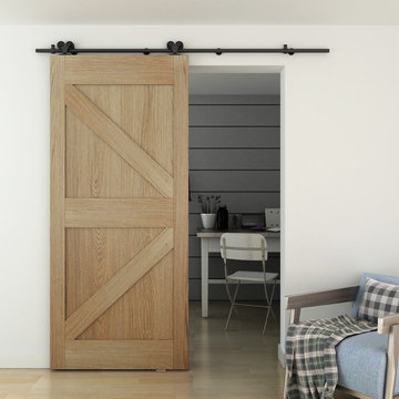 91 Series | Stainless Steel Barn Door Hardware