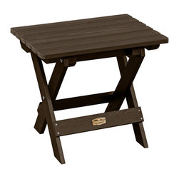 ELK OUTDOORS - The Essential Folding Side Table, Canyon (Brown) - Outdoor Side Tables