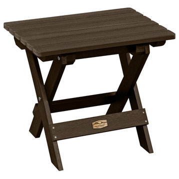 The Essential Folding Side Table, Canyon, Brown