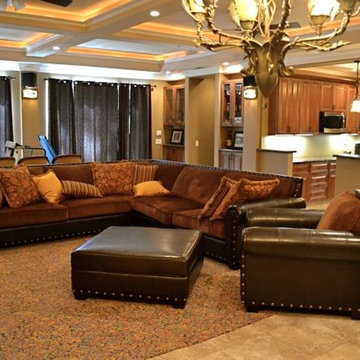 Mediterranean Villa mancave