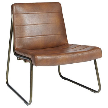 Anton Lounge Chair, Bravo Cognac