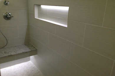 LED's in master shower