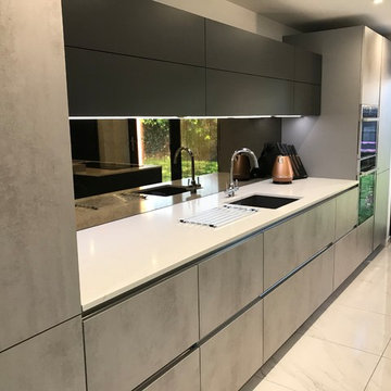 Handle Free Marvel & Caneo Matt Kitchen