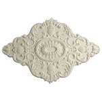 Udecor - MD-9010 Ceiling Medallion, Piece - Ceiling medallions and domes are manufactured with a dense architectural polyurethane compound (not Styrofoam) that allows it to be semi-flexible and 100% waterproof. This material is delivered pre-primed for paint. It is installed with architectural adhesive and/or finish nails. It can also be finished with caulk, spackle and your choice of paint, just like wood or MDF. A major advantage of polyurethane is that it will not expand, constrict or warp over time with changes in temperature or humidity. It's safe to install in rooms with the presence of moisture like bathrooms and kitchens. This product will not encourage the growth of mold or mildew, and it will never rot.
