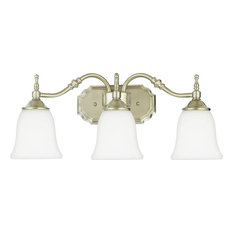 Bath Fixture Brushed Nickel 3-Light