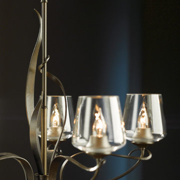 Forged Iron Chandelier
