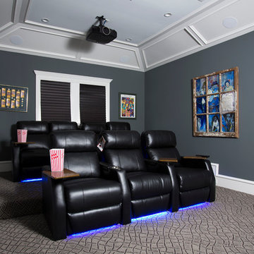 12 - Traditional Ashland Home Theater