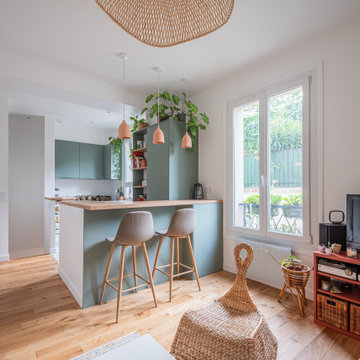 Un sous Plex complètement rénové et ré agencé à Asnières sur Seine. 47 m2