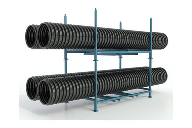 Warehouse Pipe Rack Storage System