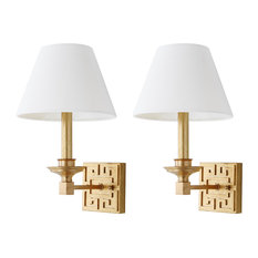 Safavieh Elvira Wall Sconces, Set of 2, Gold
