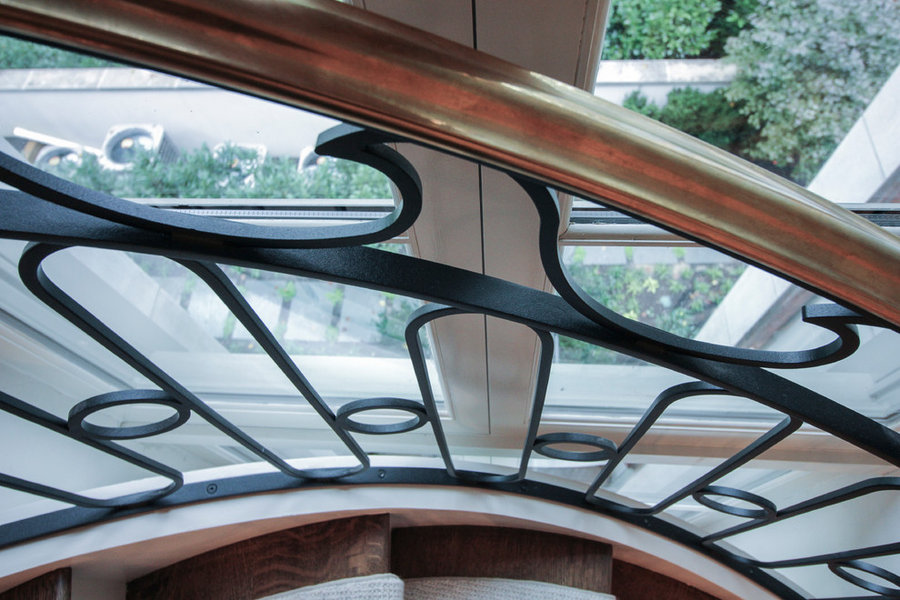 Sculptural/Elliptical Staircase Near Foreign Embassies in Wash. DC, 20008