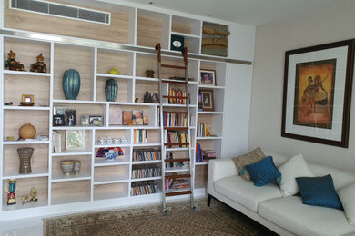 Trendy home design photo in Singapore
