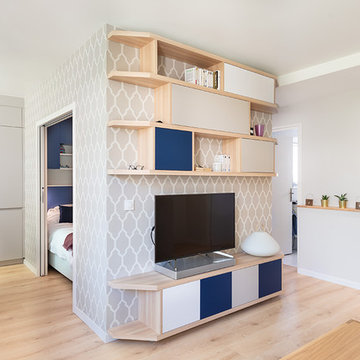 L'appartement capsule - 3 chambres dans 52m2
