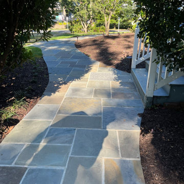 Rejuvenated Walkway and Driveway in Takoma Park Maryland