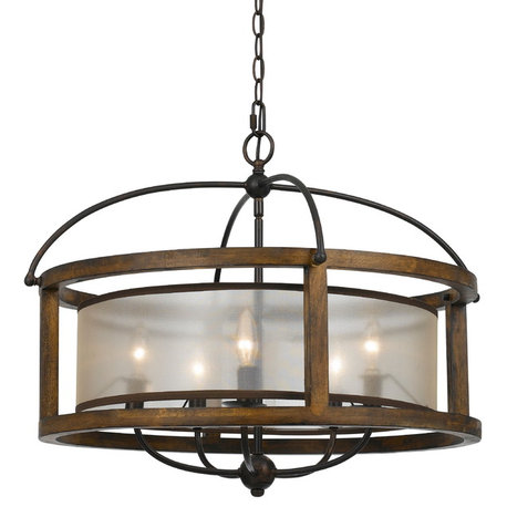 Round Chandelier, 60Wx5