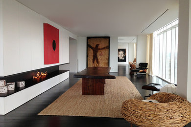 Dining room - contemporary dining room idea in Other