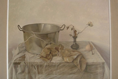 "Preserving Pan, Cloth, Egg" by Arthur Easton