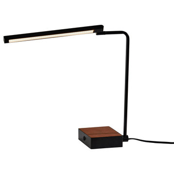 Sawyer LED AdessoCharge Desk Lamp- Black