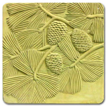 Pine Branches Stepping Stone Mold