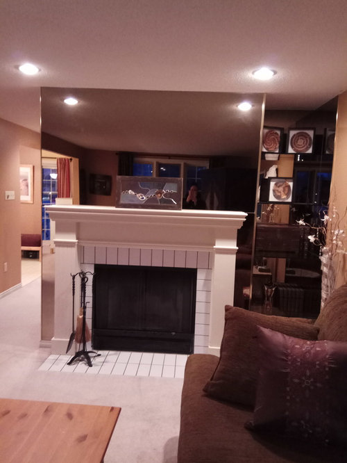 Covering Up A Mirrored Wall