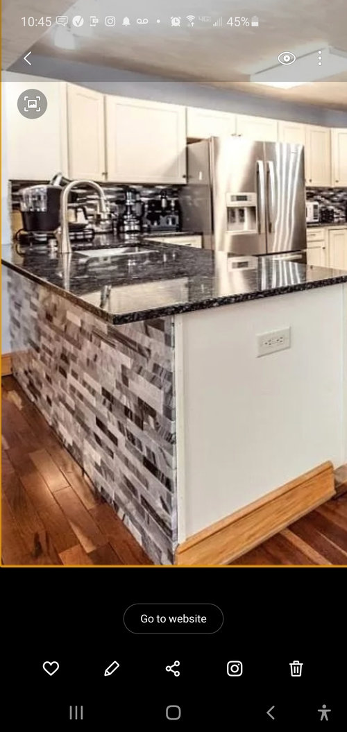 Stone tile paint or replace