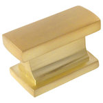 Cosmas - Cosmas 701BB Brushed Brass Contemporary Cabinet Knob - Manufacturer: Cosmas