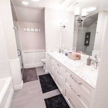 Master Bathroom Remodel with Wetwall and Thinscape in Fulton, Missouri