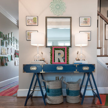 My Houzz: Bright Colors in a Virginia Family Home