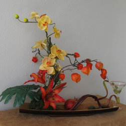 Modern Asian Ikebana Feng Sui - Home Decor