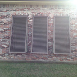 Operable Louver Bahama Shutters - Exterior Shutters