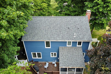 Milford - New Roof & Gutters, Custom Exterior Paint