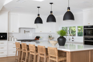 Kitchen - transitional kitchen idea in Orange County